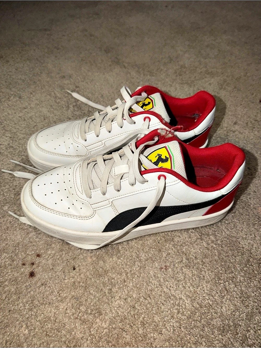 PUMA Scuderia Ferrari Sneakers White & Red US 9